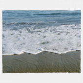 Strand/Sand/Waves Fleecedecke (Vorderseite (Horizontal))
