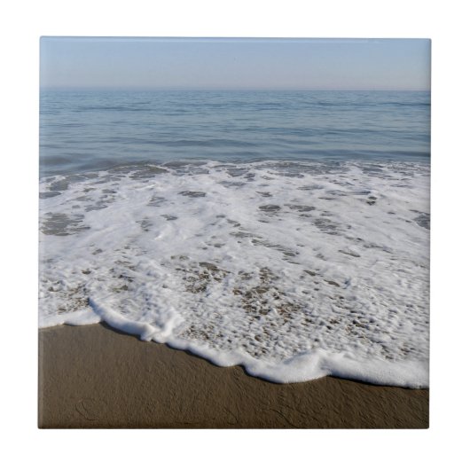 Strand/Sand/Waves Fliese (Vorderseite)