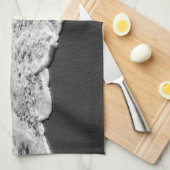 Strand/Sand/Waves Handtuch (Viertel Falte)