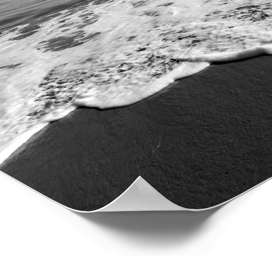 Strand/Sand/Waves Poster (Ecke)