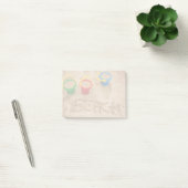 Strand-Sand-Wörter Post-it Klebezettel (Büro)