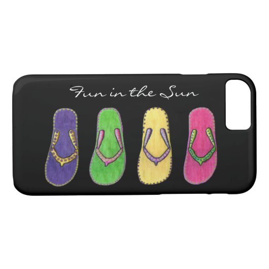Strand-Sandalen iPhone 7 Fall Case-Mate iPhone Hülle (Rückseite (Horizontal))