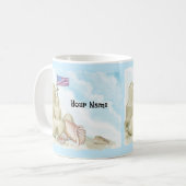 Strand Sandburg Kaffeetasse (Vorderseite Links)