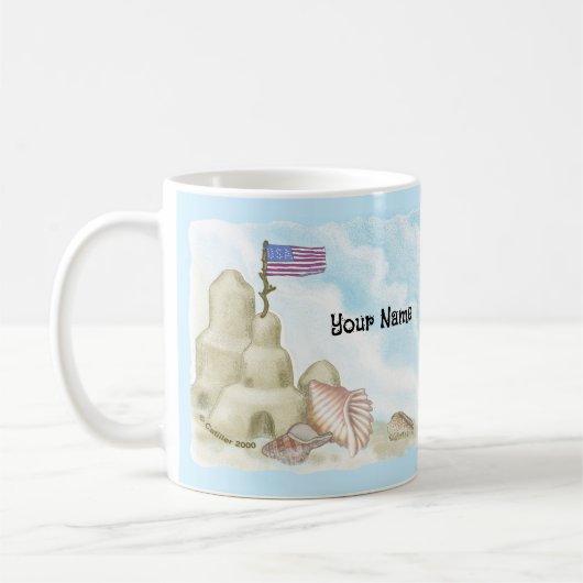 Strand Sandburg Kaffeetasse (Links)