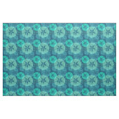 Strand SandDollars und Seashells Blue Aqua Stoff (Fat Quarter (45,7 x 55,9 cm))