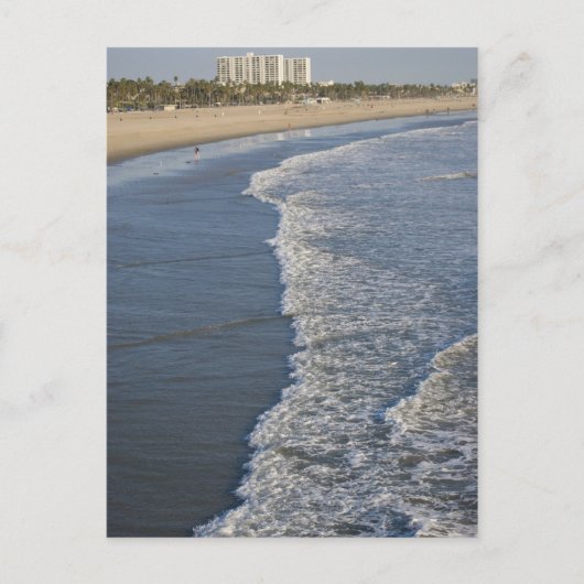Strand Santa Monica Postkarte (Vorderseite)