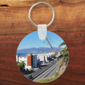 Strand Santa Monica Schlüsselanhänger (Vorderseite)