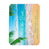 Strand Save the Date Magnet (Vertikal)