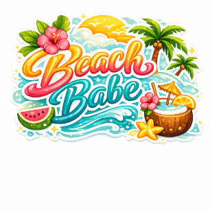 Strand-Schatz Tropischer Strandurlaub Sommer-Tote- Tragetasche