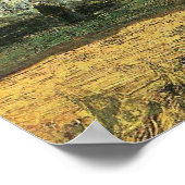 Strand Scheveningen bei stürmischem Wetter von van Poster (Ecke)