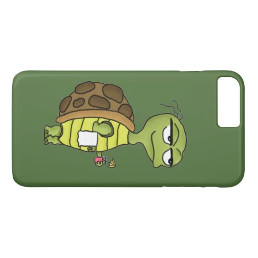 Strand-Schildkröte Case-Mate iPhone Hülle (Rückseite (Horizontal))
