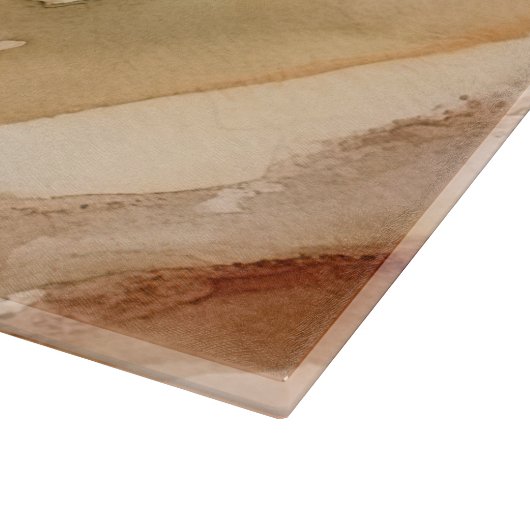 Strand Schneidebrett (Ecke)