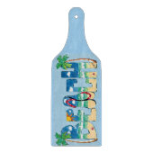 Strand-Schneidebrett Schneidebrett (Vorderseite)