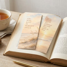 Strand-Schrift von Jesaja 26:3 Vollkommener Friede