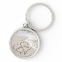 Strand-Seestern und Strandherzen