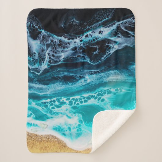 Strand Sherpadecke (Vorderseite)