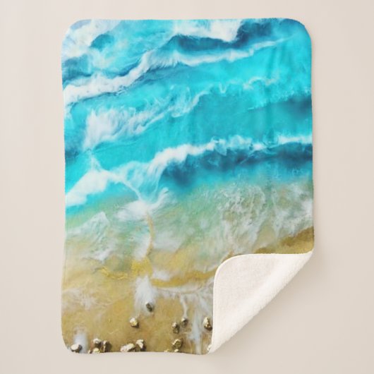 Strand Sherpadecke (Vorderseite)