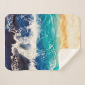 Strand Sherpadecke (Vorderseite (Horizontal))