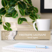 Strand Shore Custom Namplate Namensplakette