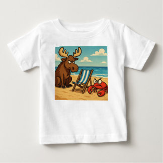 Strand Showdown – Wer bekommt den Sitz? Kinder-T-S Baby T-shirt