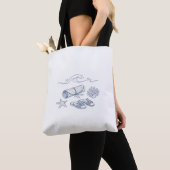 Strand-Skizzen-Tasche Tasche (Von Nahem)