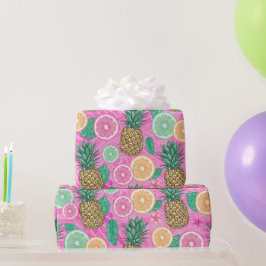 Strand Sommer Muster Geschenkpapier