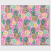 Strand Sommer Muster Geschenkpapier (Flach)