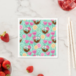 Strand Sommer Muster Serviette
