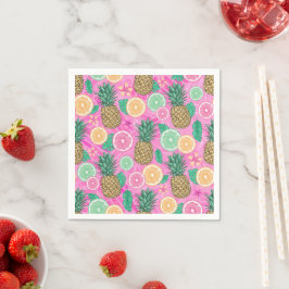 Strand Sommer Muster Serviette