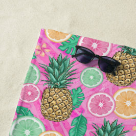 Strand Sommer Muster Strandtuch