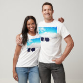 Strand-Sonnenbrille T-Shirt (Unisex)
