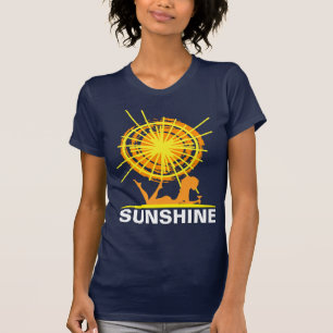 Strand Sonnenschein Lustig anpassbar T-Shirt