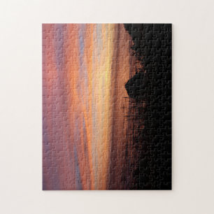 Strand-Sonnenuntergang-Fotografie-Puzzlespiel Puzzle