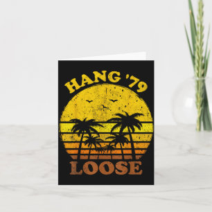 Strand Sonnenuntergang Hang Loose Sommer Surfen Re Karte