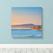 Strand South Carlsbad Leinwanddruck (Insitu (Holzboden))