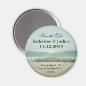 Strand speichern Sie die Dattelmagnete Magnet (Vorderseite/Rückseite)