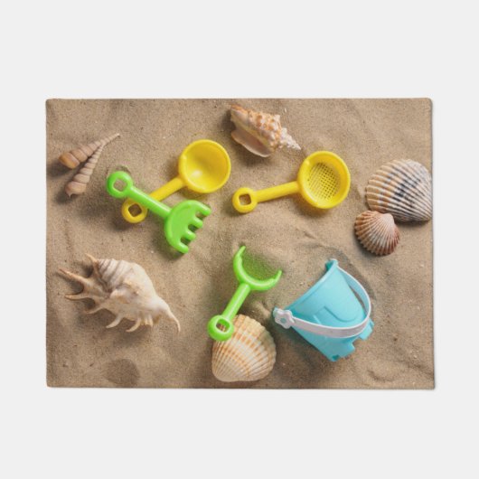 Strand-Spielwaren Fußmatte (Vorderseite)