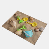 Strand-Spielwaren Fußmatte (Schrägansicht)
