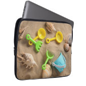 Strand-Spielwaren Laptopschutzhülle (Vorne Rechts)