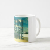 STRAND-SPRICHWORT-FOTO-TASSE KAFFEETASSE (VorderseiteRechts)
