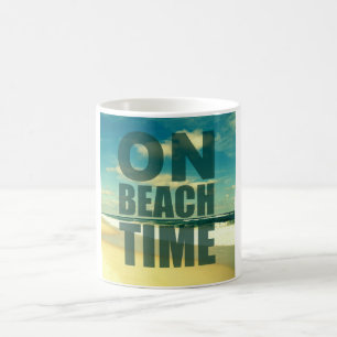 STRAND-SPRICHWORT-FOTO-TASSE KAFFEETASSE