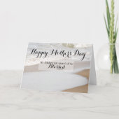 Strand - Sprichwörter 31:28 Bibel Verses Mütter Ta Karte (Vorderseite)