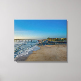 Strand St Augustine Leinwanddruck