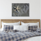 Strand Starfish Canvas Print Leinwanddruck (Insitu (Schlafzimmer))
