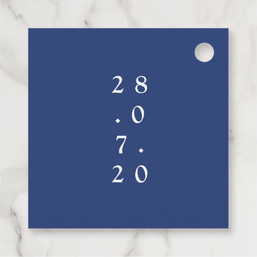 Strand Starfish Geschenkanhänger (Rückseite)