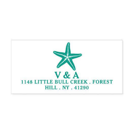 Strand Starfish Permastempel (Design)