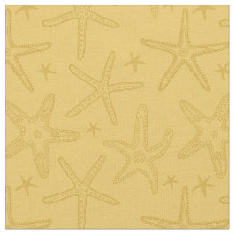 Strand Starfish Sea Stars Sand farbenfrohe Küste Stoff