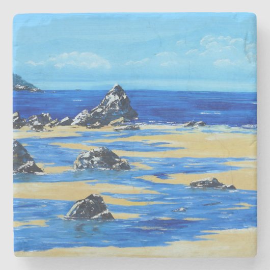 Strand Steinuntersetzer (Vorderseite)