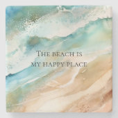 Strand Steinuntersetzer (Vorderseite)