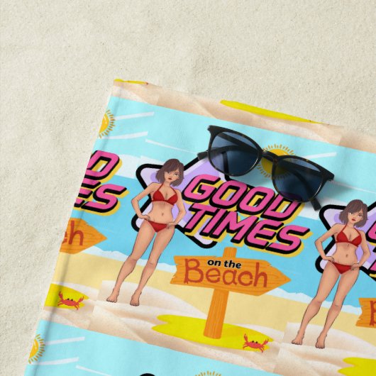 Strand Strandtuch (Beispiel)